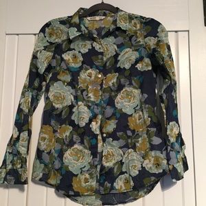 Old Navy floral button down